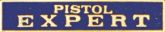 PISTOL EXPERT AWARD PIN - CLEARANCE ITEM, ONLY 1 AVAILABLE.